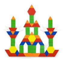 Дитяча мозаїка Viga Toys Дерев'яні картинки, 250 ел