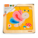 Дерев'яний мініпазл Viga Toys Метелик, 4 ел
