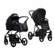 Універсальна коляска 2 в 1 Bebetto Flavio Pro (06/чорна)