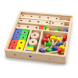 Дерев'яний конструктор Viga Toys, 53 деталі