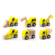 Набір машинок Viga Toys Будтехніка, 6 шт