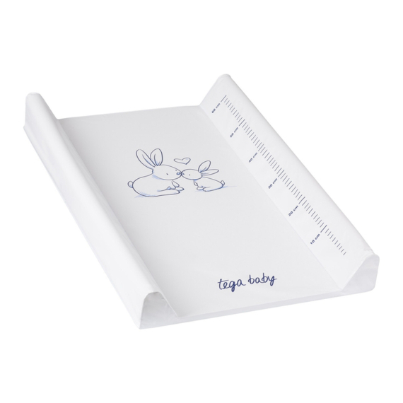 Килимок для пеленання Tega Baby Little Bunny, 50x70 см (white) - фото | Интернет-магазин автокресел, колясок и аксессуаров для детей Avtokrisla
