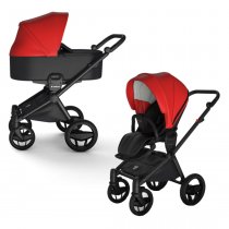 Коляска 2 в 1 Invictus V-Pram (Fire)+ Сумка Invictus V-Pram