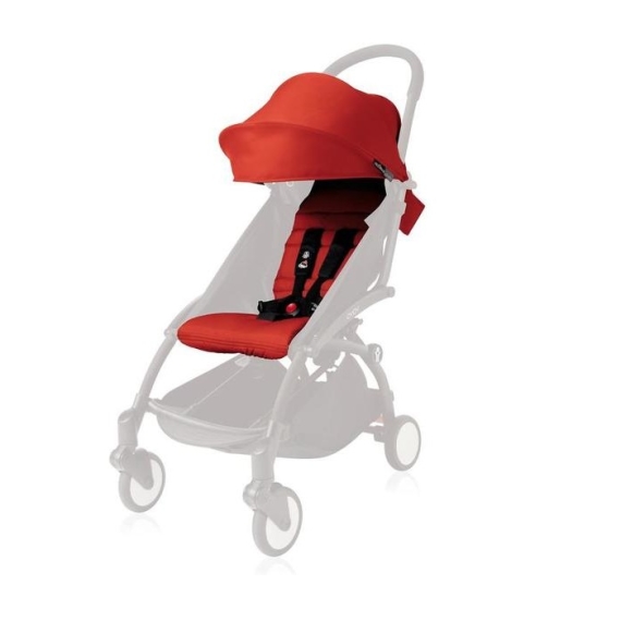 Комплект текстилю BABYZEN YOYO Plus 6+ (Red) - фото | Интернет-магазин автокресел, колясок и аксессуаров для детей Avtokrisla