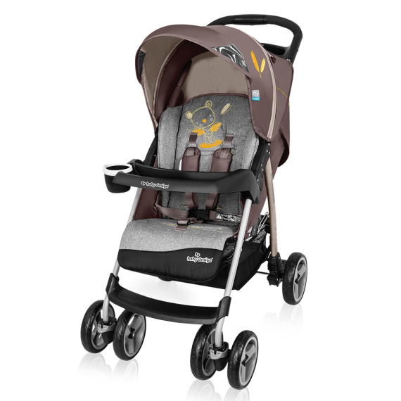 Прогулочная коляска Baby Design Walker Lite (09 Brown) - фото | Интернет-магазин автокресел, колясок и аксессуаров для детей Avtokrisla