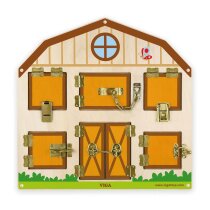 Бізіборд Viga Toys Будиночок на фермі