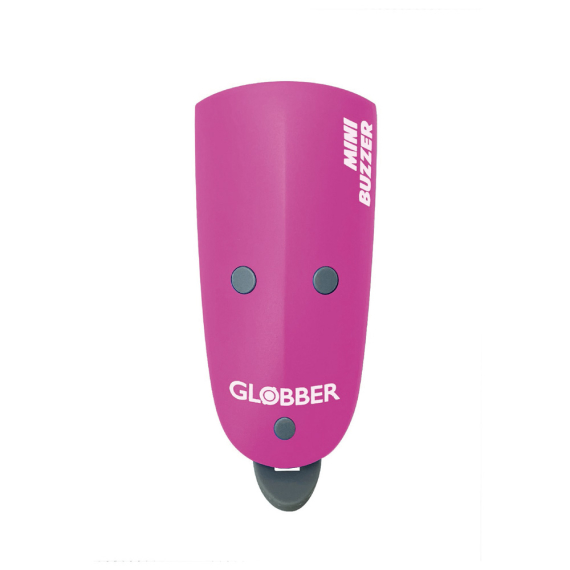 Сигнал звуковой/световой Globber Mini Buzzer (розовый) - фото | Интернет-магазин автокресел, колясок и аксессуаров для детей Avtokrisla