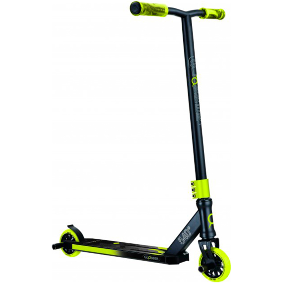 Самокат Globber GS540 трюковый (чёрно-жёлтый) - фото | Интернет-магазин автокресел, колясок и аксессуаров для детей Avtokrisla