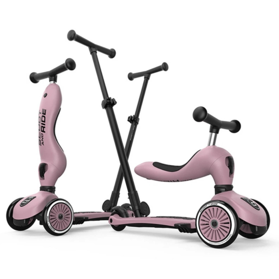 Самокат Scoot and Ride серії Highwaykick-1 Push and Go Miffy до 5 років (пастельно-бузковий) - фото | Интернет-магазин автокресел, колясок и аксессуаров для детей Avtokrisla