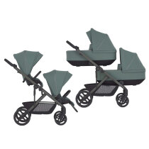 Універсальна коляска 2 в 1 для двійні Anex Modu (Greeny)