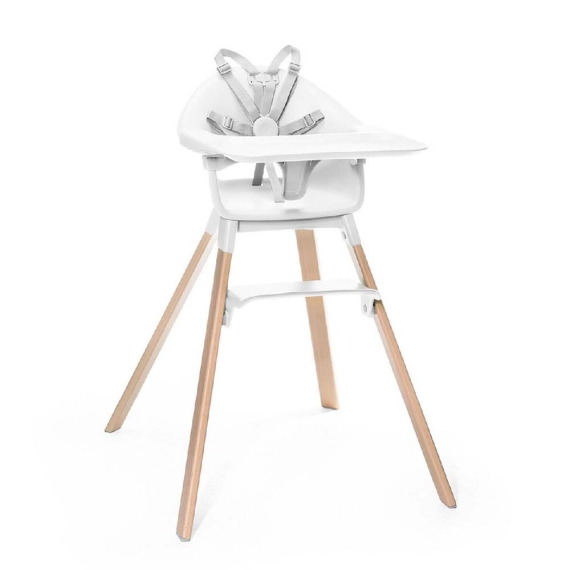 Стільчик для годування Stokke Clikk (White) - фото | Интернет-магазин автокресел, колясок и аксессуаров для детей Avtokrisla