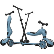 Самокат Scoot and Ride серії Highwaykick-1 Push and Go до 5 років (сіро-синій)
