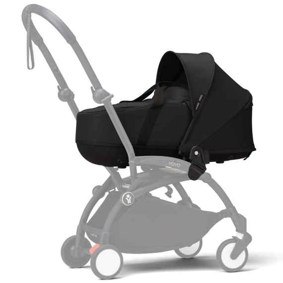 Люлька BABYZEN YOYO Bassinet (Black) - фото | Интернет-магазин автокресел, колясок и аксессуаров для детей Avtokrisla