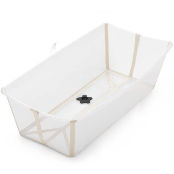 Ванночка для купання Stokke Flexi Bath XL (Sandy Beige) - фото | Интернет-магазин автокресел, колясок и аксессуаров для детей Avtokrisla