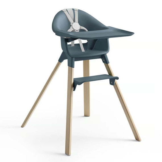 Стільчик для годування Stokke Clikk (Fjord blue) - фото | Интернет-магазин автокресел, колясок и аксессуаров для детей Avtokrisla