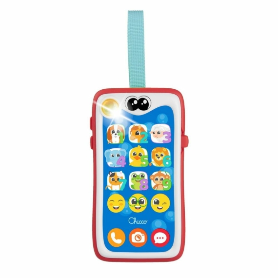Музыкальная игрушка Chicco Мой первый смартфон - фото | Интернет-магазин автокресел, колясок и аксессуаров для детей Avtokrisla