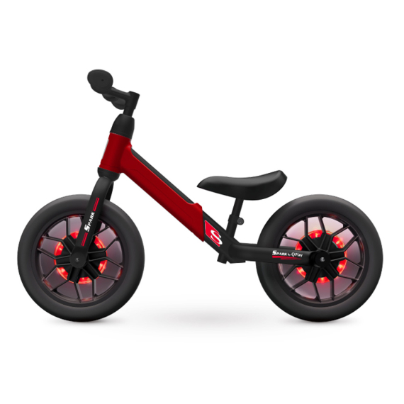 Біговел дитячий QPlay Spark (Red) - фото | Интернет-магазин автокресел, колясок и аксессуаров для детей Avtokrisla