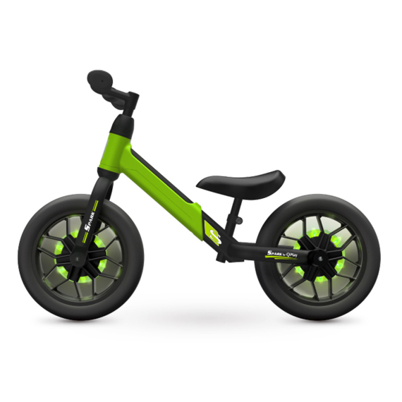 Біговел дитячий QPlay Spark (Green) - фото | Интернет-магазин автокресел, колясок и аксессуаров для детей Avtokrisla