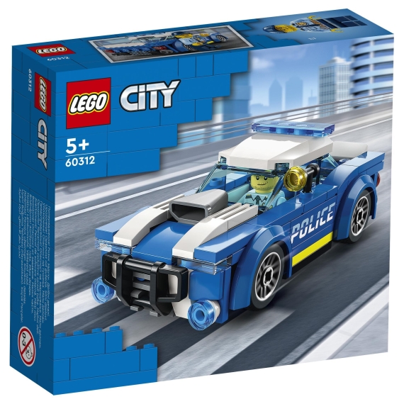 Конструктор LEGO City Police Поліцейський автомобіль, 94 деталі - фото | Интернет-магазин автокресел, колясок и аксессуаров для детей Avtokrisla