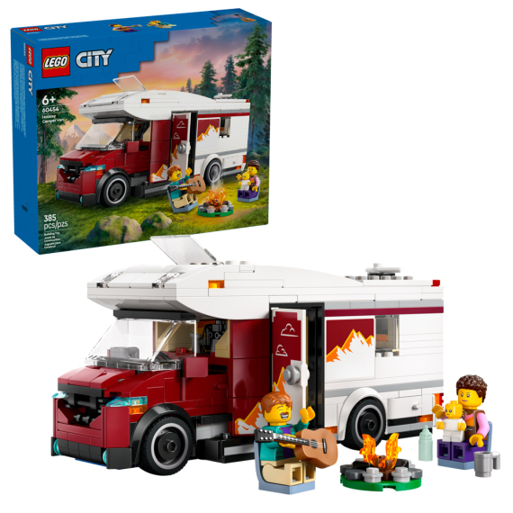 Конструктор LEGO City Пригодницький будинок на колесах для відпустки, 385 деталей - фото | Интернет-магазин автокресел, колясок и аксессуаров для детей Avtokrisla