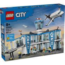 Конструктор LEGO City Аеропорт із літаком, 887 Деталей
