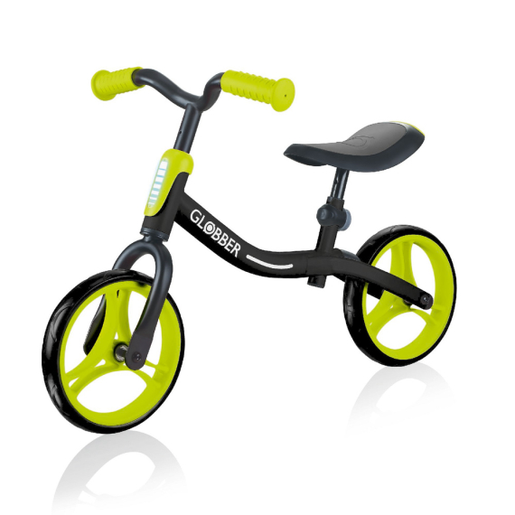 Біговел Globber Go Bike (зелений) - фото | Интернет-магазин автокресел, колясок и аксессуаров для детей Avtokrisla