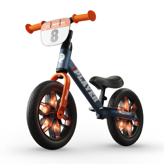 Біговел дитячий QPlay Player (Orange) - фото | Интернет-магазин автокресел, колясок и аксессуаров для детей Avtokrisla