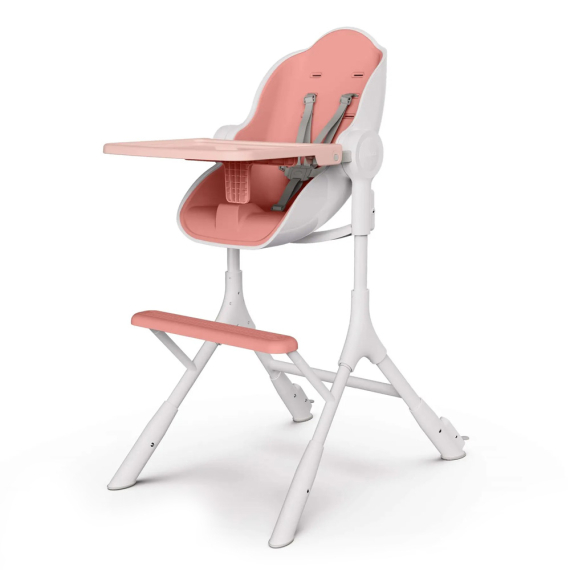 Стульчик для кормления Oribel Cocoon 2.0 (Розовый) - фото | Интернет-магазин автокресел, колясок и аксессуаров для детей Avtokrisla