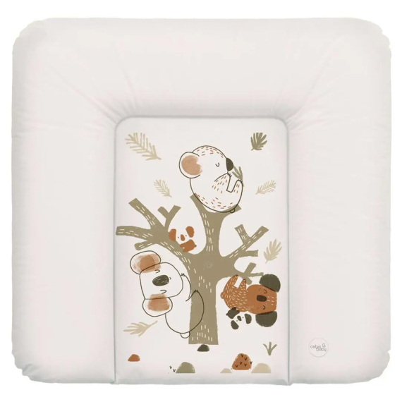 Повивальний матрац мʼякий Ceba Baby Soft Changing Mat Medium, 75x72 см (basic koala) - фото | Интернет-магазин автокресел, колясок и аксессуаров для детей Avtokrisla