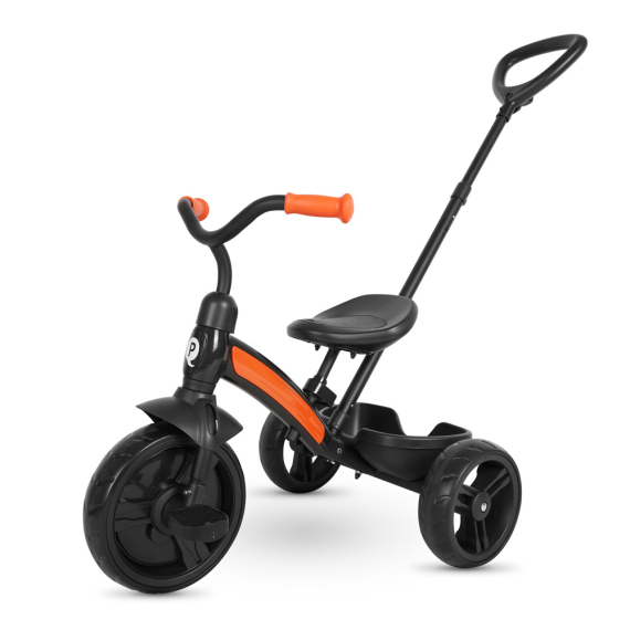 Велосипед триколісний Qplay ELITE+ (Black) - фото | Интернет-магазин автокресел, колясок и аксессуаров для детей Avtokrisla