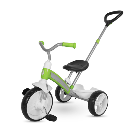 Велосипед триколісний Qplay ELITE+ (Green) - фото | Интернет-магазин автокресел, колясок и аксессуаров для детей Avtokrisla