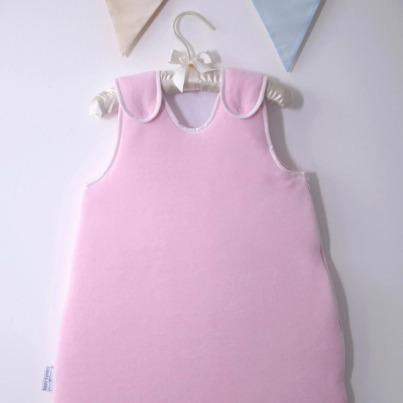 Cпальник Baby Veres Велюр, 0-9 месяцев (светло-розовый) - фото | Интернет-магазин автокресел, колясок и аксессуаров для детей Avtokrisla