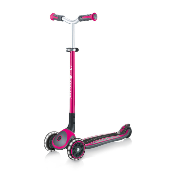 Самокат Globber Master Lights (розовый) - фото | Интернет-магазин автокресел, колясок и аксессуаров для детей Avtokrisla