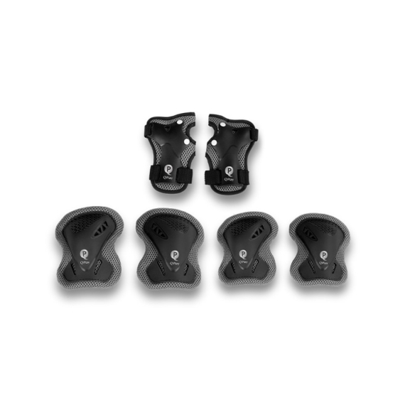 Захист Qplay Safety Pads SP-01 для колін, ліктів та зап'ясть S (Black) - фото | Интернет-магазин автокресел, колясок и аксессуаров для детей Avtokrisla