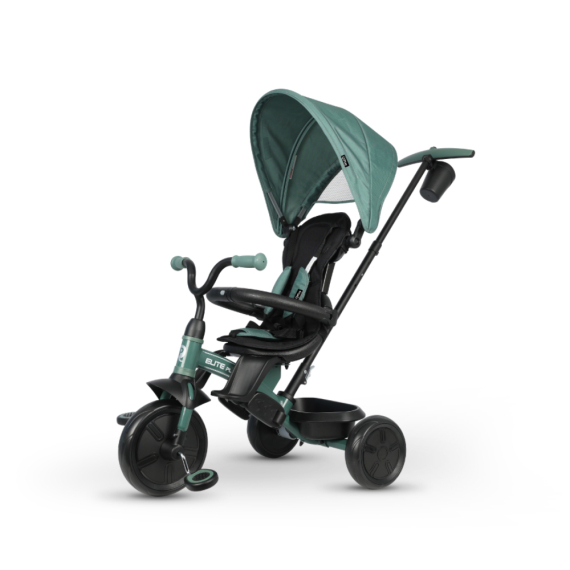 Велосипед триколісний дитячий Qplay Elite Platinum (Green) - фото | Интернет-магазин автокресел, колясок и аксессуаров для детей Avtokrisla