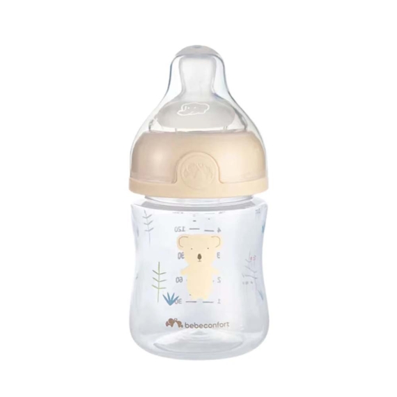 Пляшечка для годування BEBE CONFORT Physio Air, 150 мл, 0+ міс (Sand) - фото | Интернет-магазин автокресел, колясок и аксессуаров для детей Avtokrisla