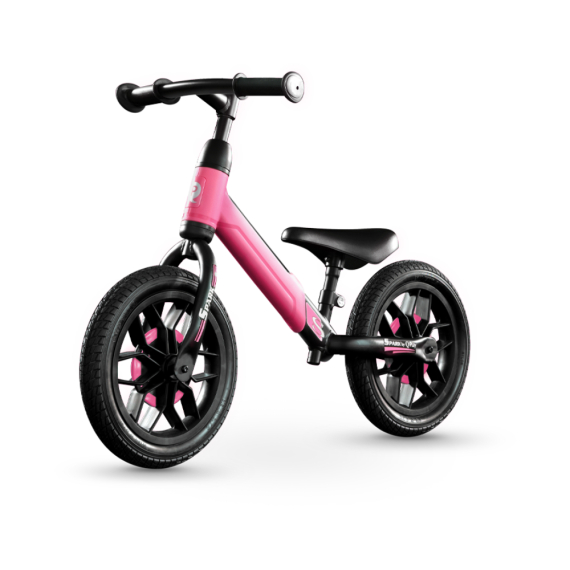 Біговел дитячий Qplay Spark (Pink) - фото | Интернет-магазин автокресел, колясок и аксессуаров для детей Avtokrisla