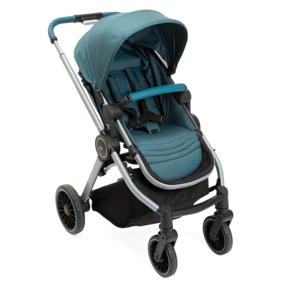 Прогулочная Chicco Best Friend Pro (92 / бирюзовая) - фото | Интернет-магазин автокресел, колясок и аксессуаров для детей Avtokrisla