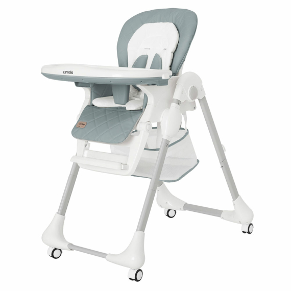 Стульчик для кормления Carrello Toffee CRL-9502 (Cloud Grey) - фото | Интернет-магазин автокресел, колясок и аксессуаров для детей Avtokrisla