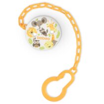 Затискач до пустушки Baboo (Safari / помаранчевий)