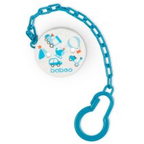 Затискач до пустушки Baboo (Transport / синій)