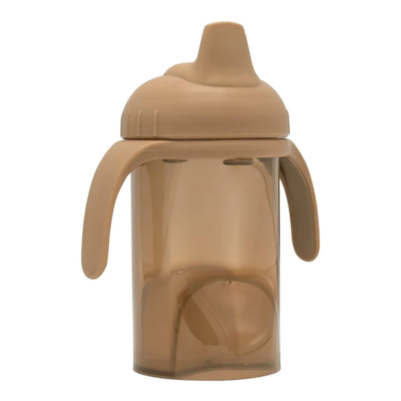 Чашка непроливайка Difrax Non-Spill Sippy Cup Soft із силіконовим носиком, 250 мл (Caramel) - фото | Интернет-магазин автокресел, колясок и аксессуаров для детей Avtokrisla