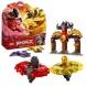 Конструктор LEGO NINJAGO Бойовий набір дракона Спін-джитсу, 186 деталей