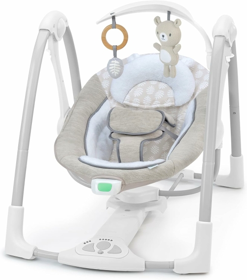 Кресло-качалка Ingenuity ConvertMe Swing-2-Seat Wynn - фото | Интернет-магазин автокресел, колясок и аксессуаров для детей Avtokrisla