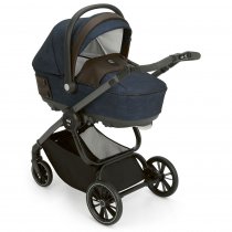 Універсальна коляска 3 в 1 CAM TECHNO SOUL (синій/сірий)