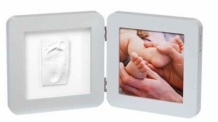 Двойная рамочка Baby Art Пастель с отпечатком - фото | Интернет-магазин автокресел, колясок и аксессуаров для детей Avtokrisla