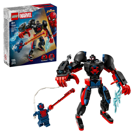 Конструктор LEGO Super Heroes Marvel Робот Майлза Моралеза vs Людина-павук 2099, 135 Деталей - фото | Интернет-магазин автокресел, колясок и аксессуаров для детей Avtokrisla