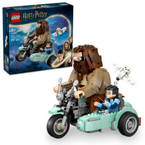 Конструктор LEGO Harry Potter Поїздка Геґріда й Гаррі на мотоциклі, 617 деталей