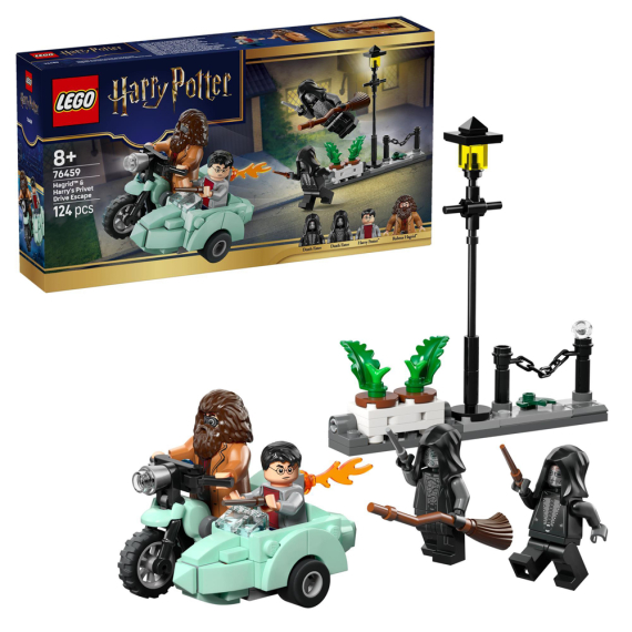 Конструктор LEGO Harry Potter TM Геґрід і Гаррі: Втеча з Тисової вулиці, 124 Деталі - фото | Интернет-магазин автокресел, колясок и аксессуаров для детей Avtokrisla