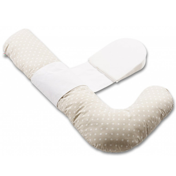 Подушка для вагітних ItalBaby Good Night (бежева) - фото | Интернет-магазин автокресел, колясок и аксессуаров для детей Avtokrisla